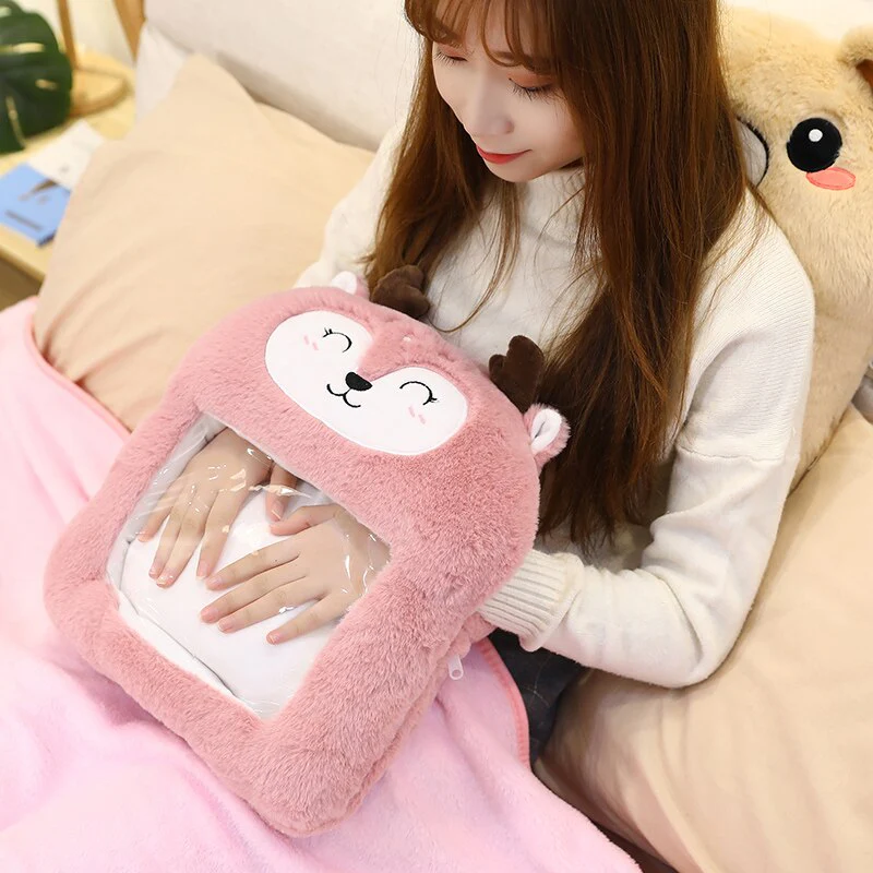 Creative Gaming Cute Hand Warmer Transparent Pillow - Image 7