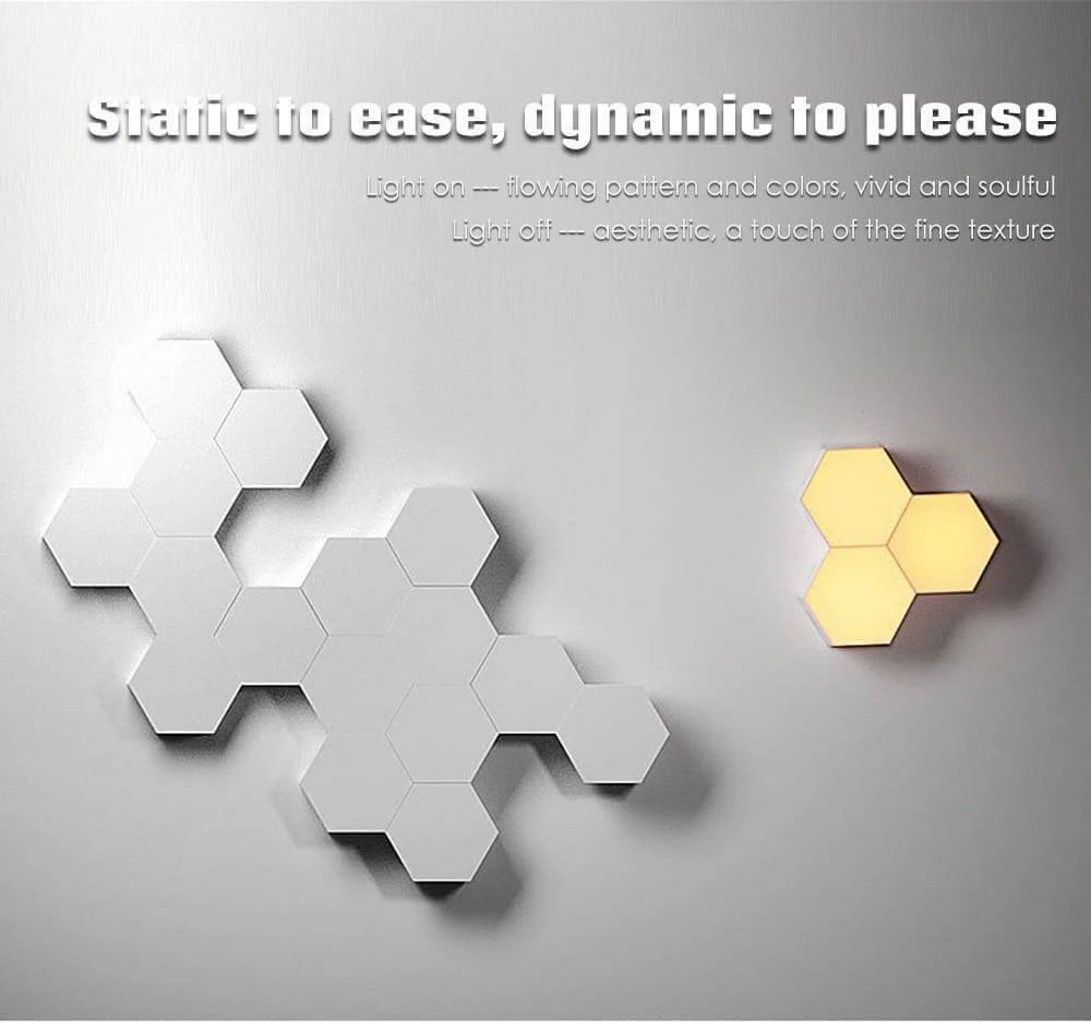 Creative Geometry Smart LED Night Light - Image 3