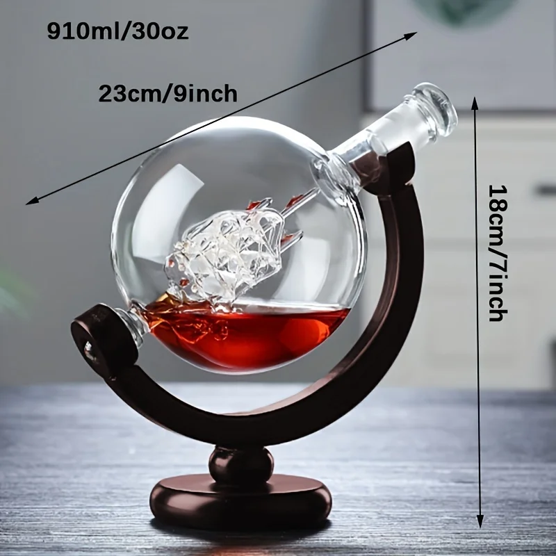 Creative Globe Decanter Set - Image 2