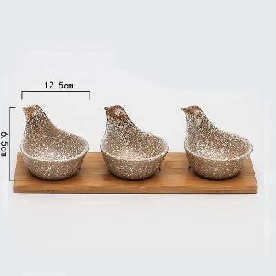 Creative Japanese style Ceramic Snack Bowls - Image 8