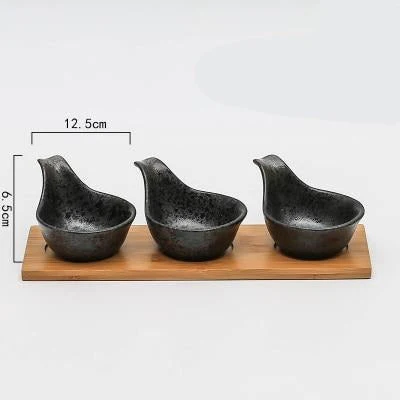Creative Japanese style Ceramic Snack Bowls - Image 9