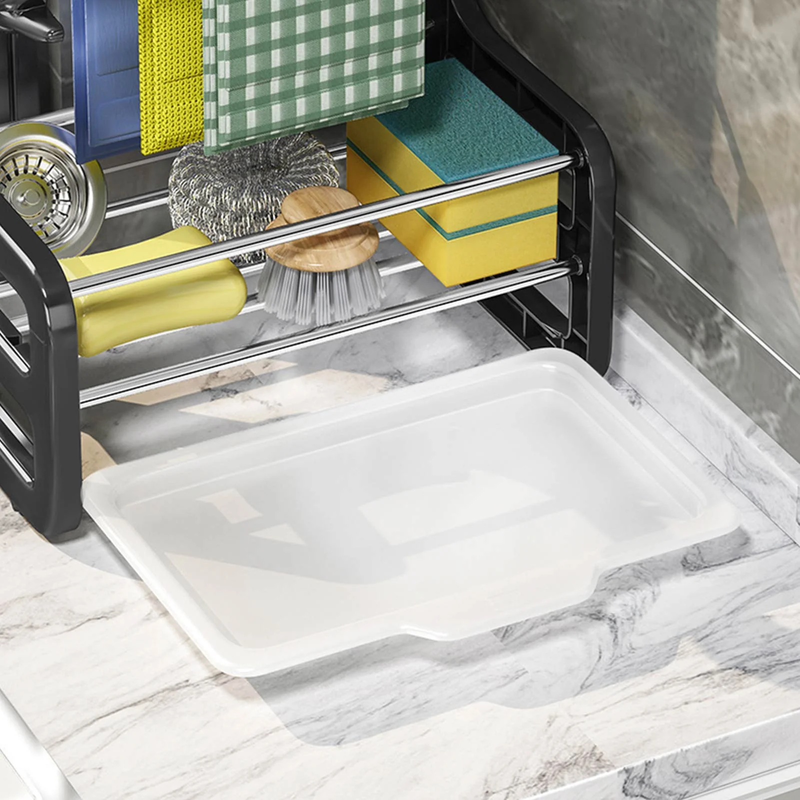 Creative Kitchen Sponge Holder Drain Rack - Image 3