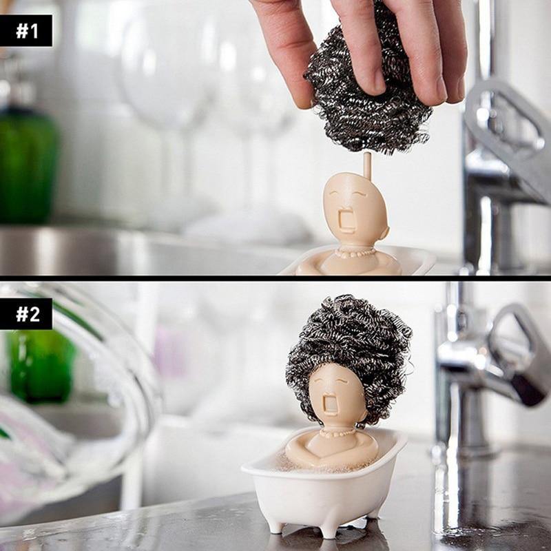 Creative Kitchen Washing Sponge Bed Holder - Image 4