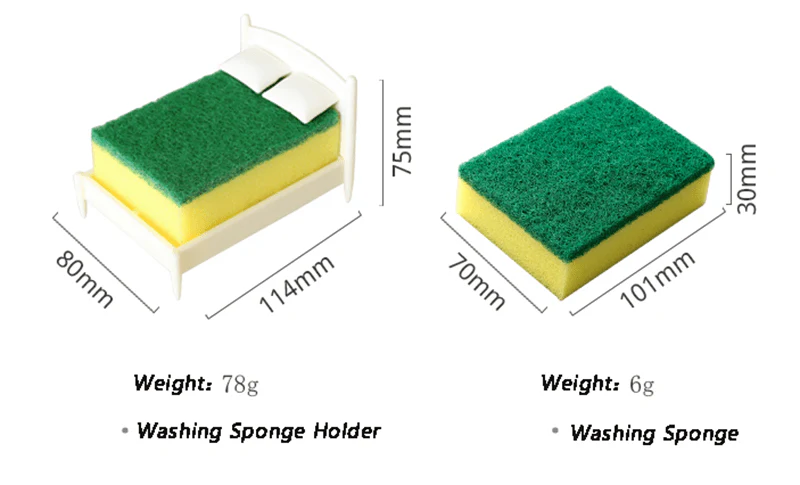 Creative Kitchen Washing Sponge Bed Holder - Image 5