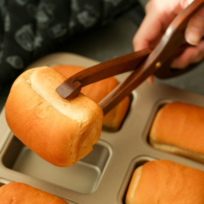 Creative Kitchen Wooden Tongs - Image 3