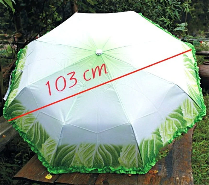 Creative Lettuce Anti-UV Umbrella - Image 7