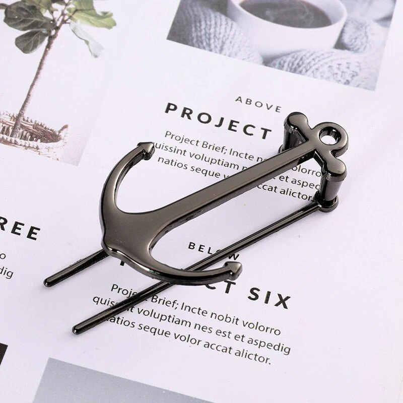Creative Metal Anchor Bookmark - Image 2