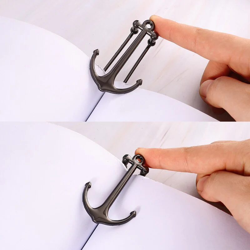 Creative Metal Anchor Bookmark - Image 3