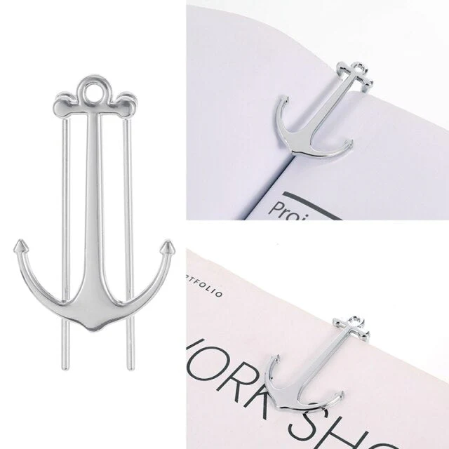 Creative Metal Anchor Bookmark - Image 4