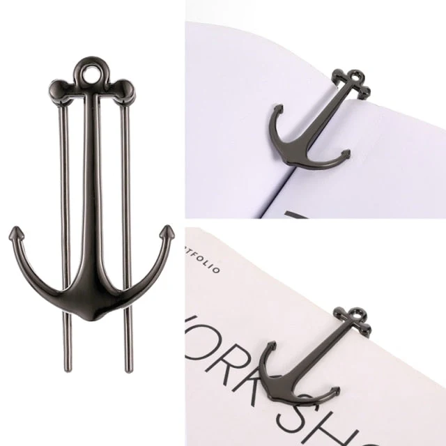 Creative Metal Anchor Bookmark - Image 7