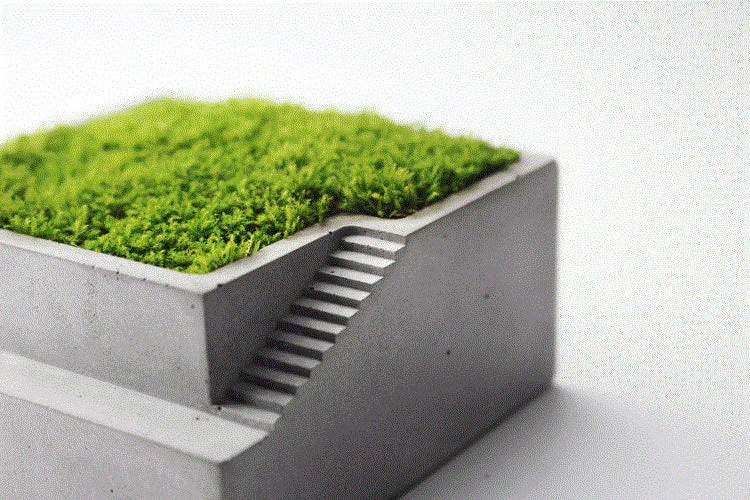 Creative Mini Stairs Flower Pot Mold - Image 2