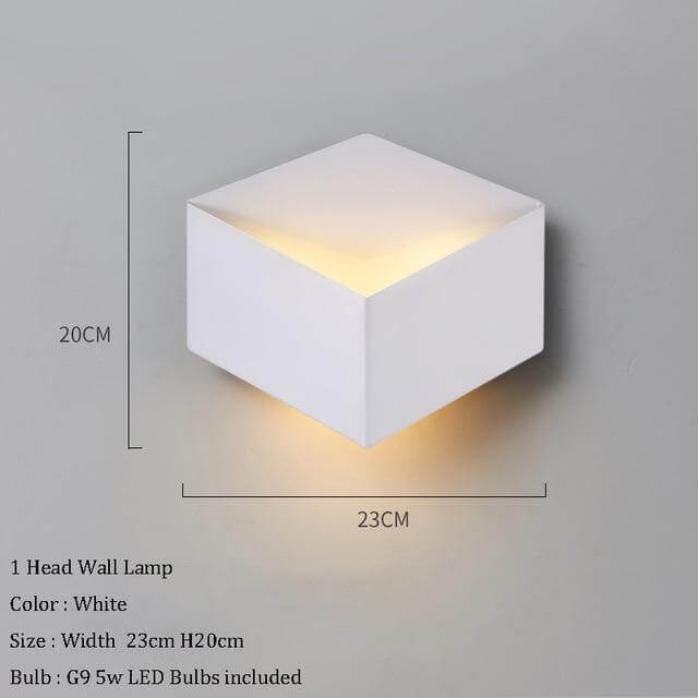 Creative Modern Geometric LED Wall Light - Image 2