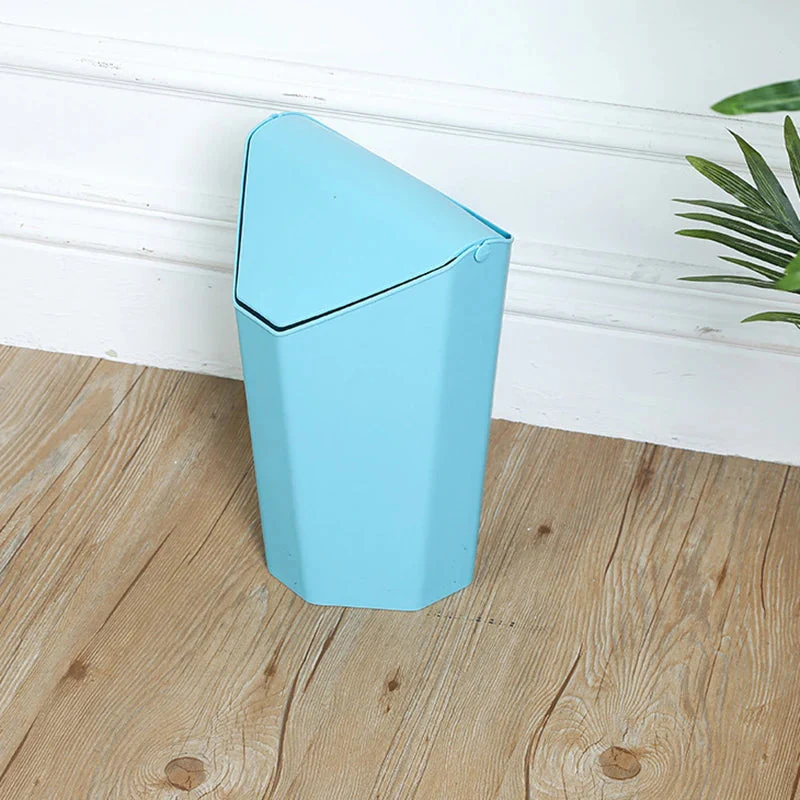 Creative Modern Home Use/Office Desktop Mini Plastic Trash Can - Image 2