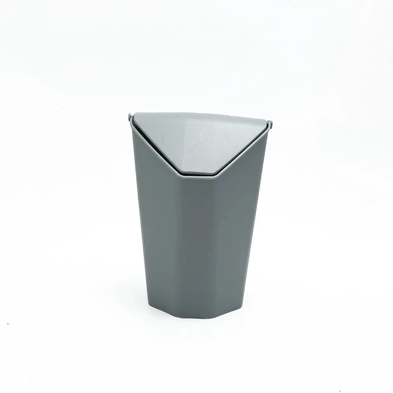 Creative Modern Home Use/Office Desktop Mini Plastic Trash Can - Image 7