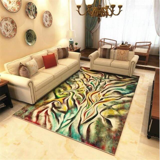 Creative Modern Pastoral Style Soft Carpet for Home - Image 16