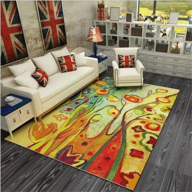 Creative Modern Pastoral Style Soft Carpet for Home - Image 2