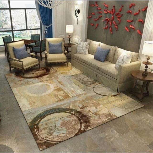 Creative Modern Pastoral Style Soft Carpet for Home - Image 4