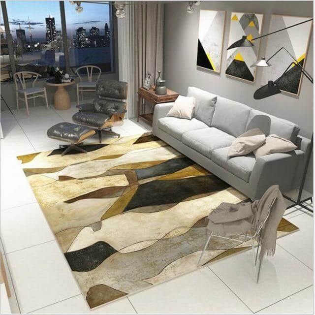 Creative Modern Pastoral Style Soft Carpet for Home - Image 7