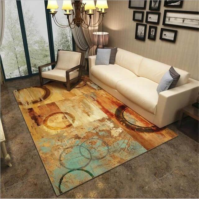 Creative Modern Pastoral Style Soft Carpet for Home - Image 9