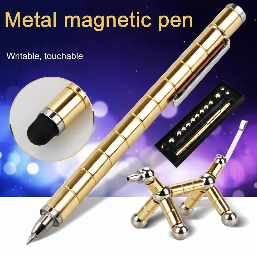 Creative Modular Antistress Magnetic Pen - Image 5