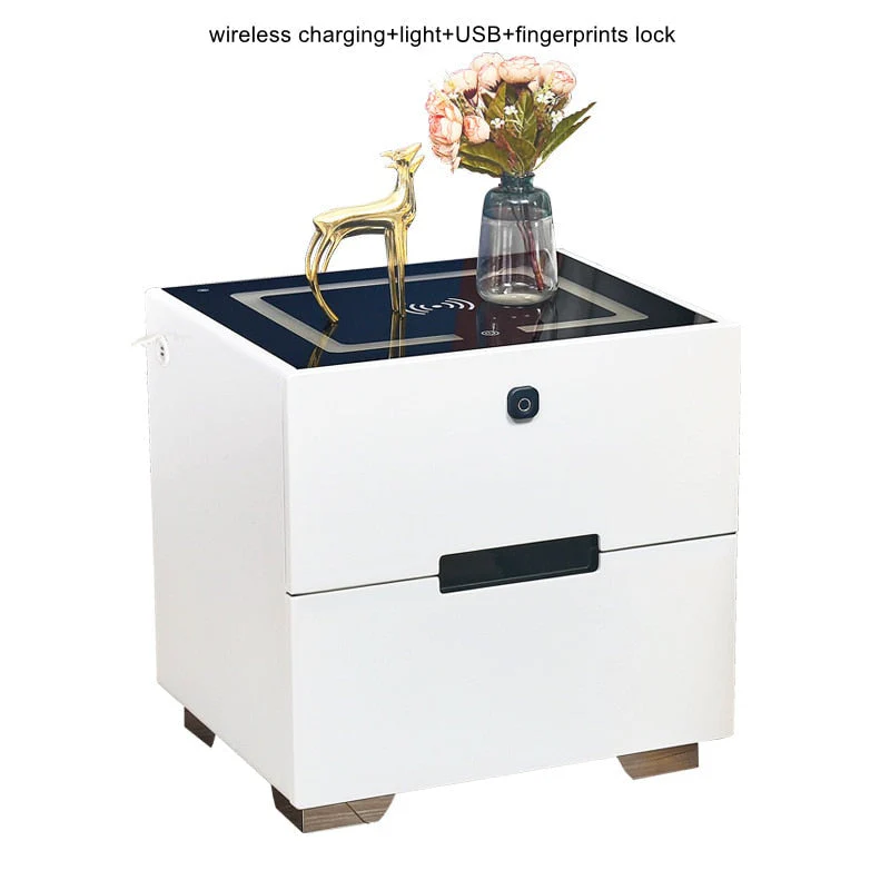 Creative Multifunctional Smart Bedside Speaker Table - Image 19