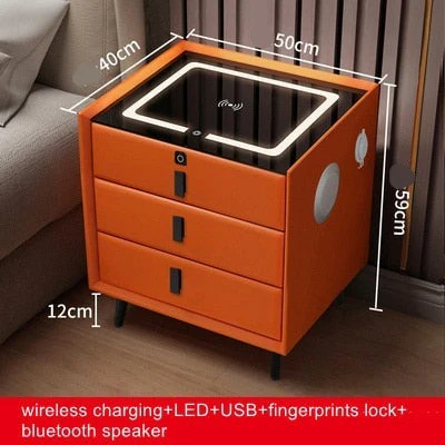 Creative Multifunctional Smart Bedside Speaker Table - Image 25