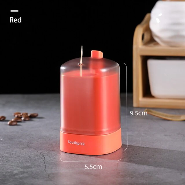 Creative Mushroom Automatic Toothpick Dispenser - Image 10