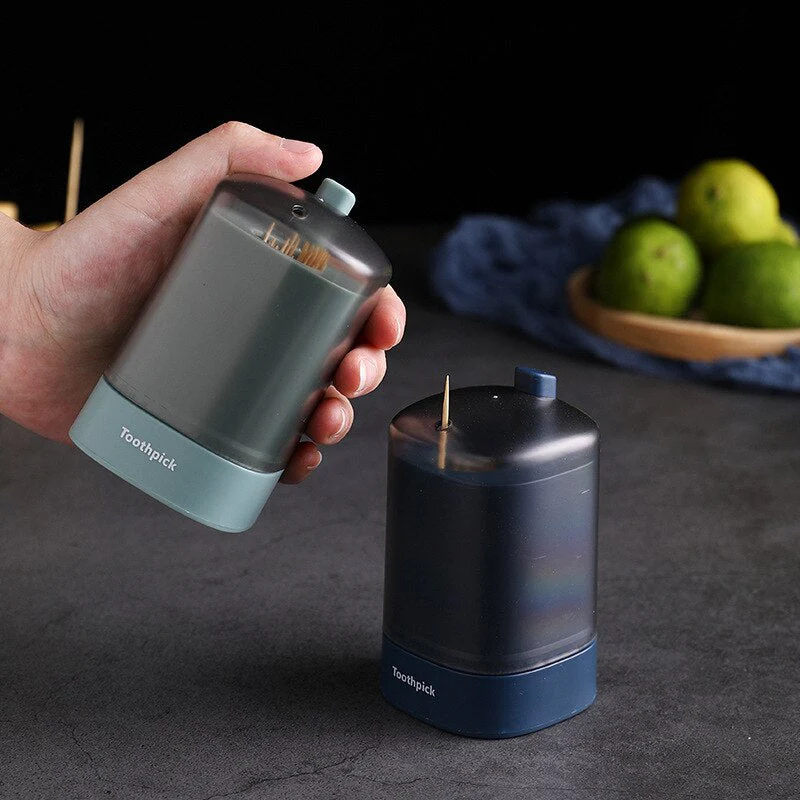 Creative Mushroom Automatic Toothpick Dispenser - Image 2