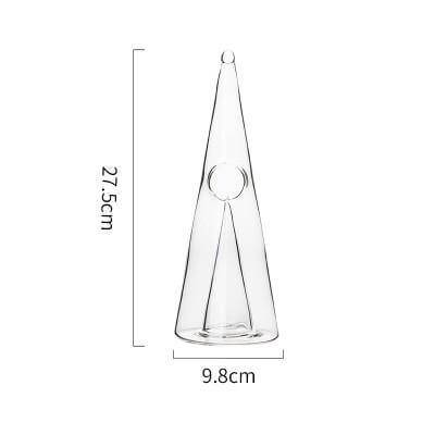 Creative Pyramid Glass Wine Decanter - Image 2