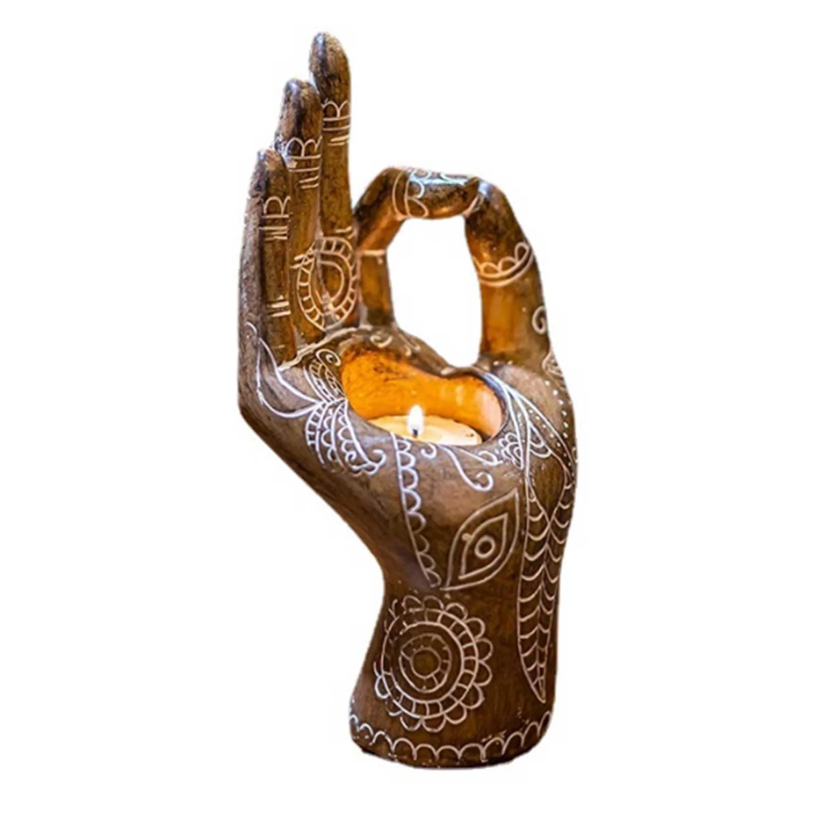 Creative Relaxing Meditation Candle Holder - Image 3
