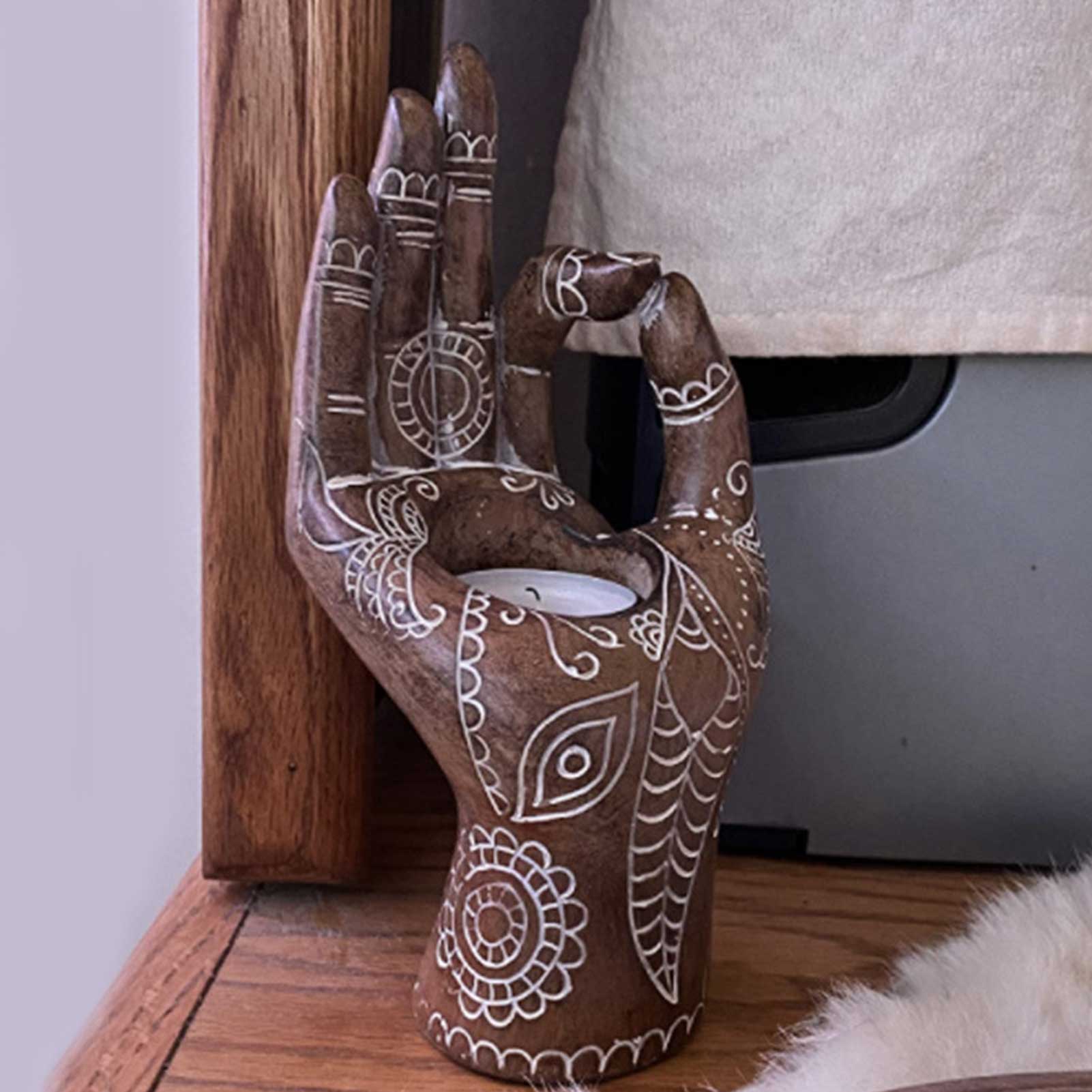 Creative Relaxing Meditation Candle Holder - Image 5