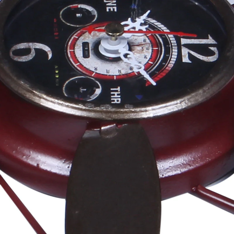 Creative Retro Aircraft Wall Clock - Image 4
