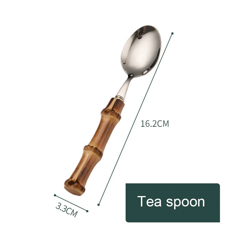 Creative Retro Bamboo Cutlery - Image 10
