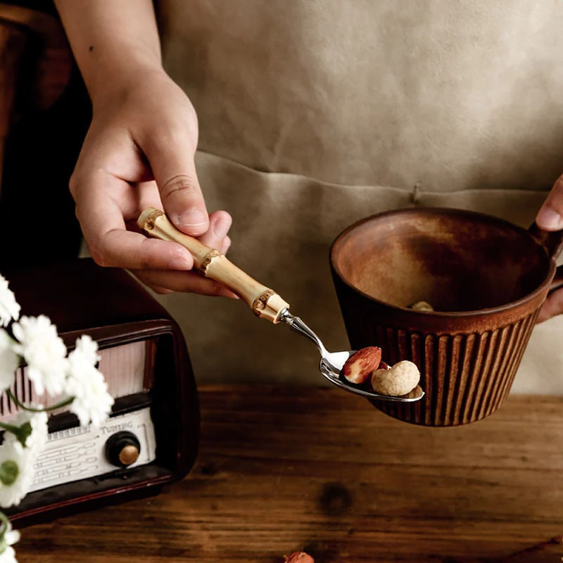 Creative Retro Bamboo Cutlery - Image 3