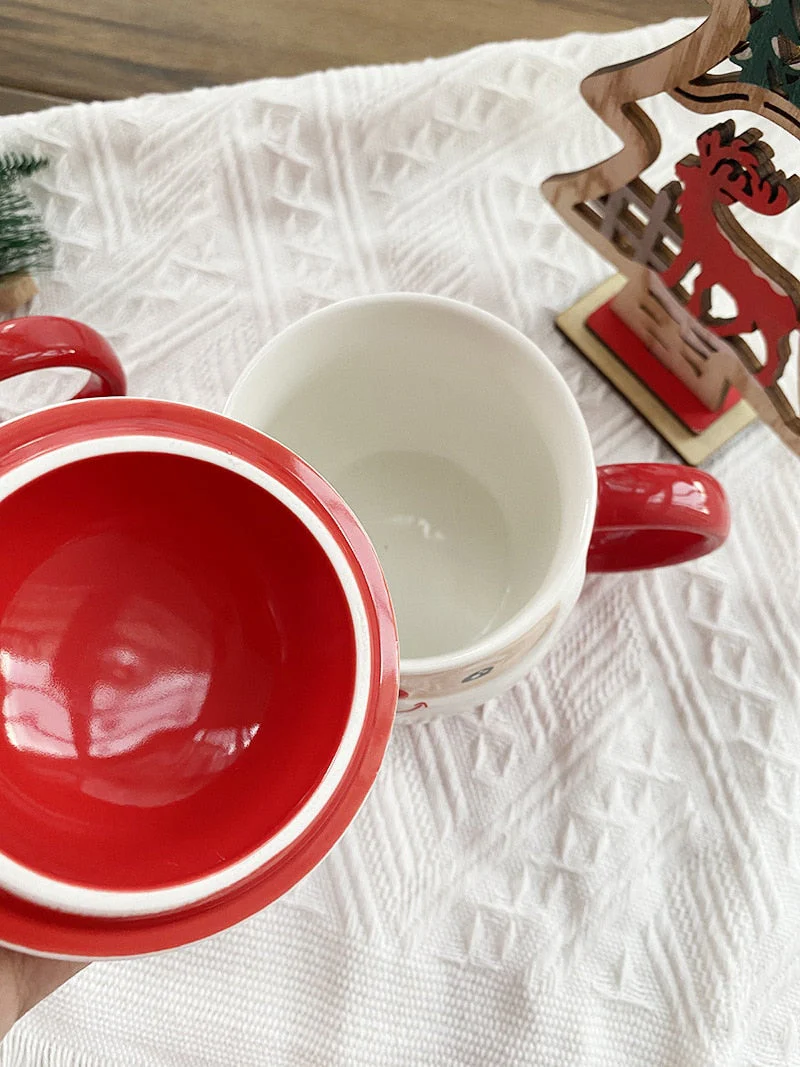 Creative Santa Ceramic Tea Mug - Image 3