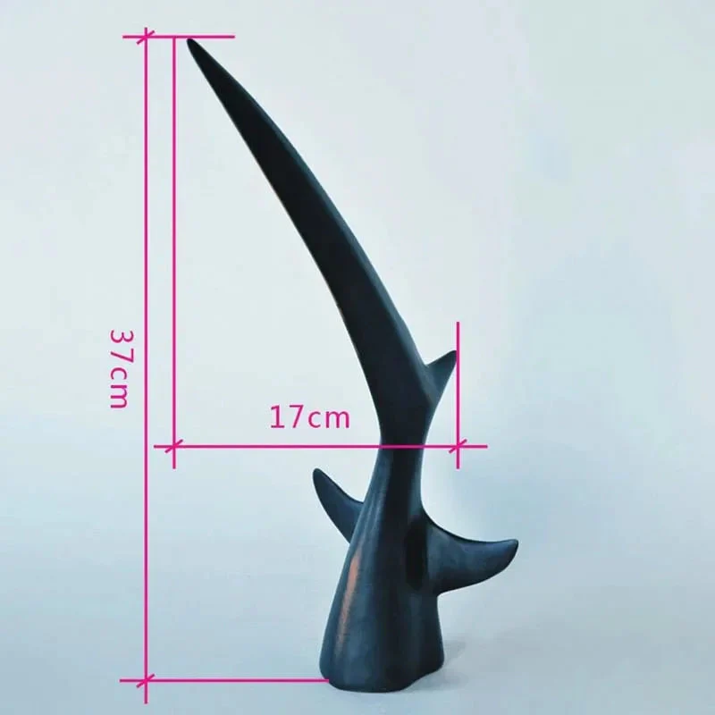 Creative Shark Tail Home Decor Ornaments - Image 4
