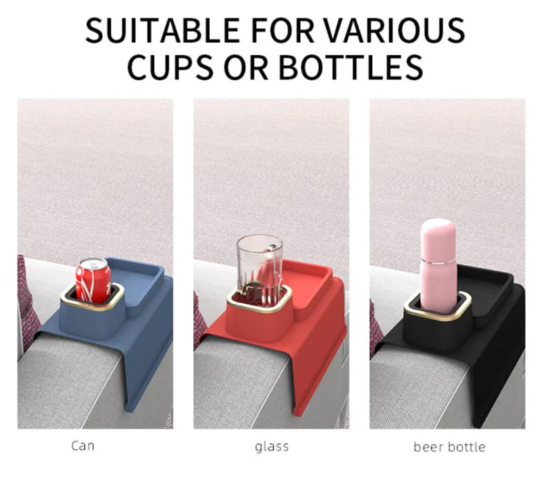 Creative Sofa Armrest Cup Snack Holder Organizer - Image 5