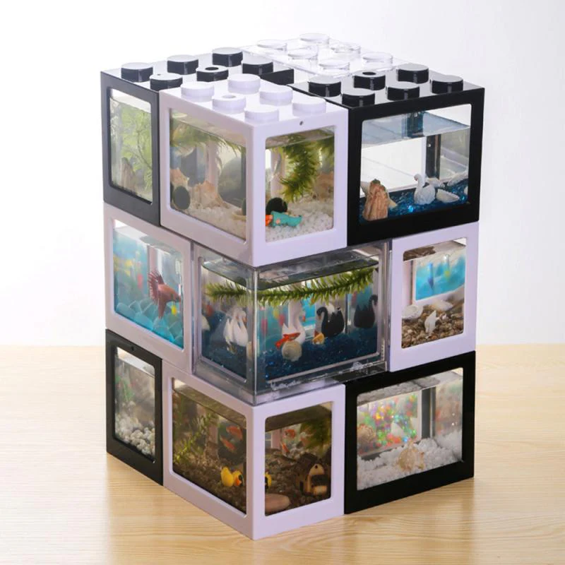Creative Stackable Mini Aquarium - Image 3