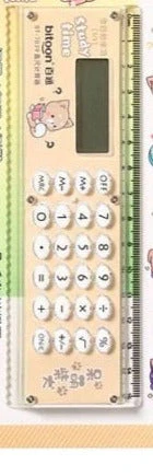 Creative Thin Digital Calculator Ruler - Image 4