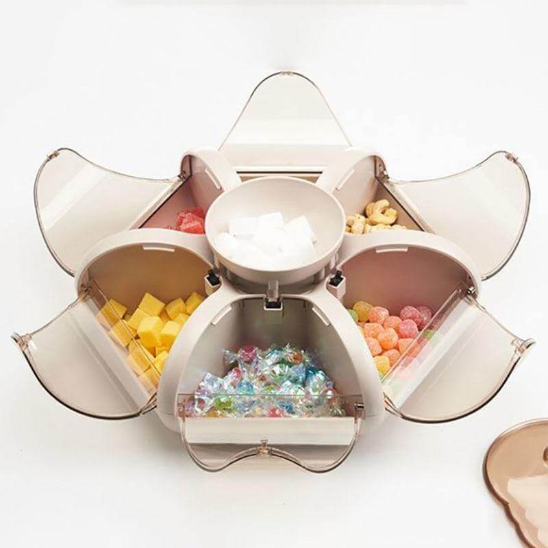 Creative Transparent Lotus Candy Box - Image 3