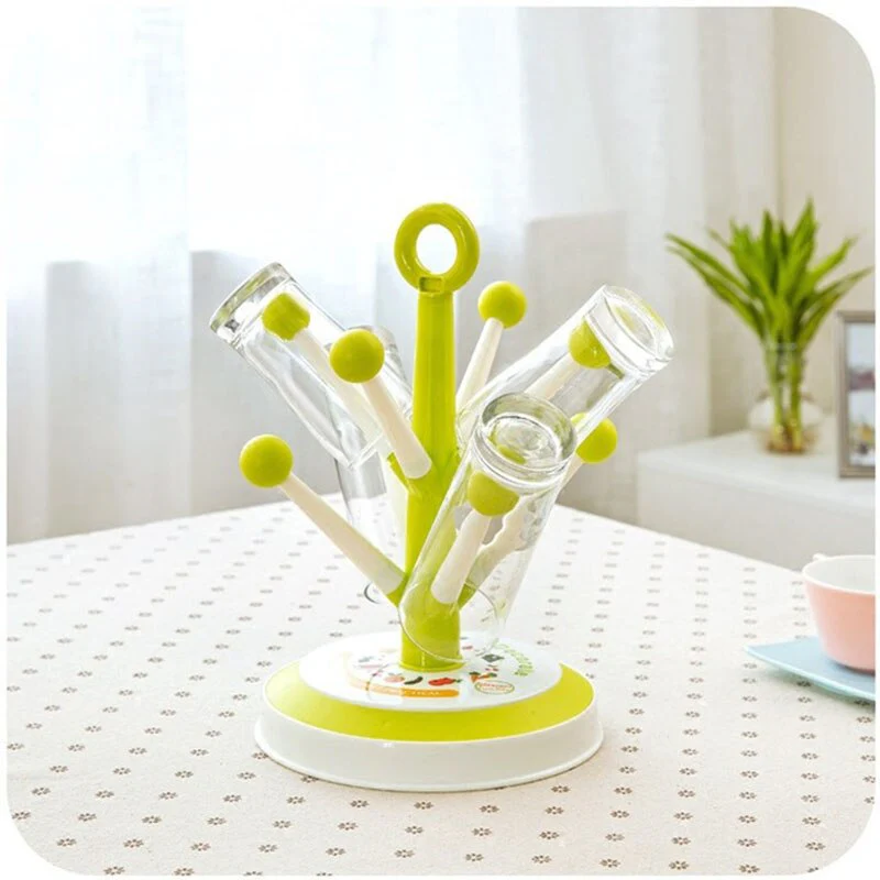 Creative Tree Cup Holder Drain Rack - Image 3