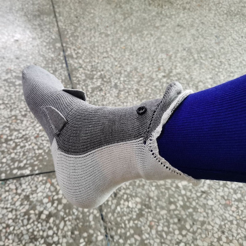 Crocodile Bite Knitted Socks - Image 3