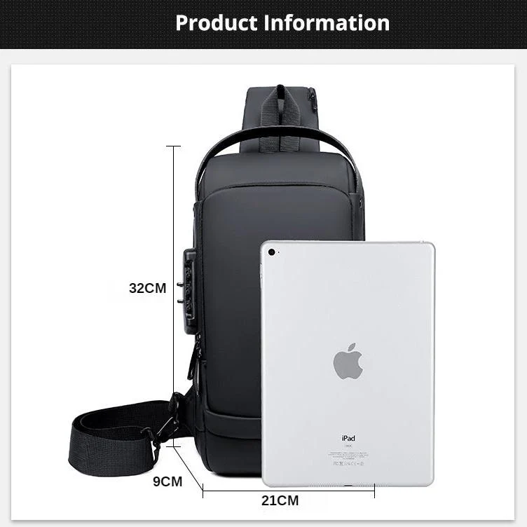 Crossbody Leather Anti-Theft Waterproof Bag - Image 7
