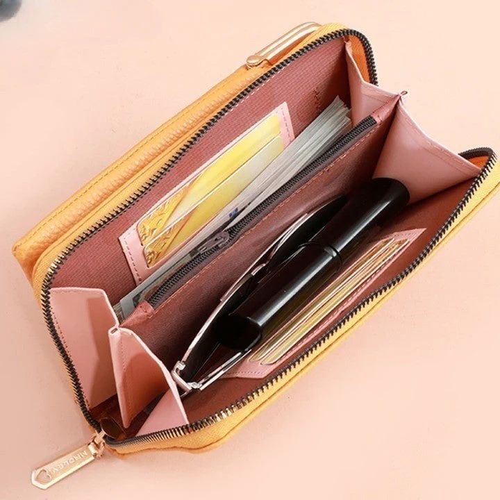 Crossbody Multi-Tasker Leather Purse Bag - Image 4