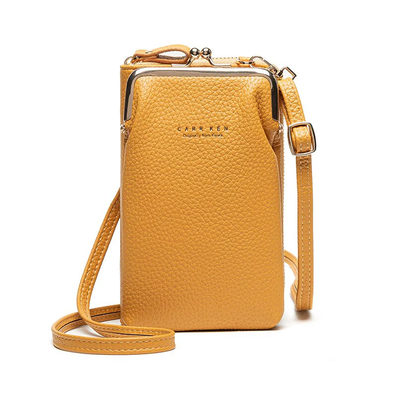 Crossbody Multi-Tasker Leather Purse Bag - Image 7