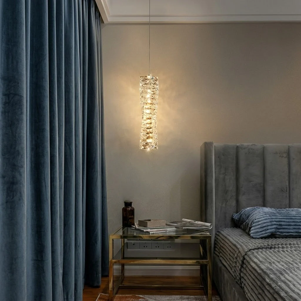 Crystal Frost Chandelier Lamp - Image 2