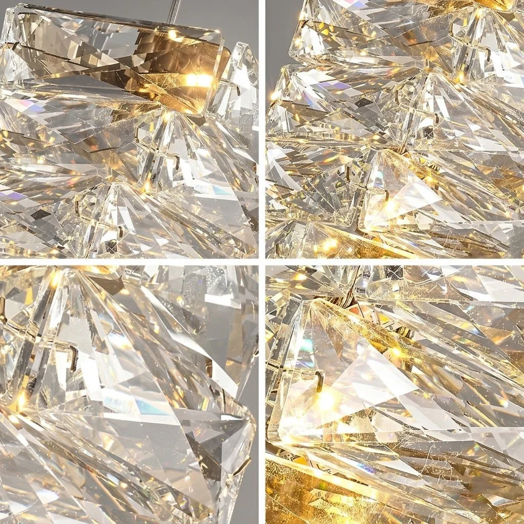 Crystal Frost Chandelier Lamp - Image 5