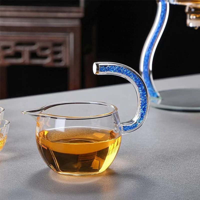Crystal Glass Fancy Magnetic Tea Infuser - Image 4