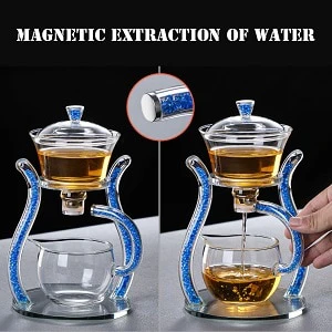 Crystal Glass Fancy Magnetic Tea Infuser - Image 5