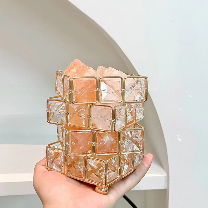 Crystal Room Mood Ambient Geo Shimmer Cube Light - Image 10